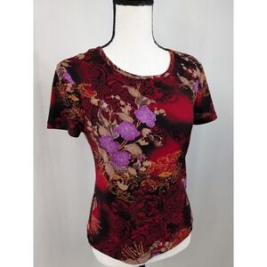 Y2K White Stag Top Whimsical Asian Oriental Dark Fairy Grunge Whimsigoth A076